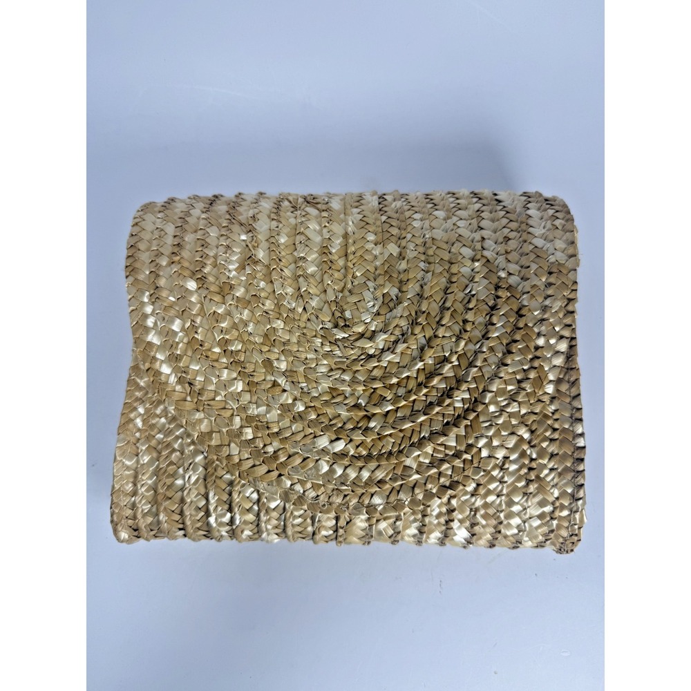 EWC Straw Envelope Clutch Purse Bag Lightweight Summer Vacation Tropical Dining